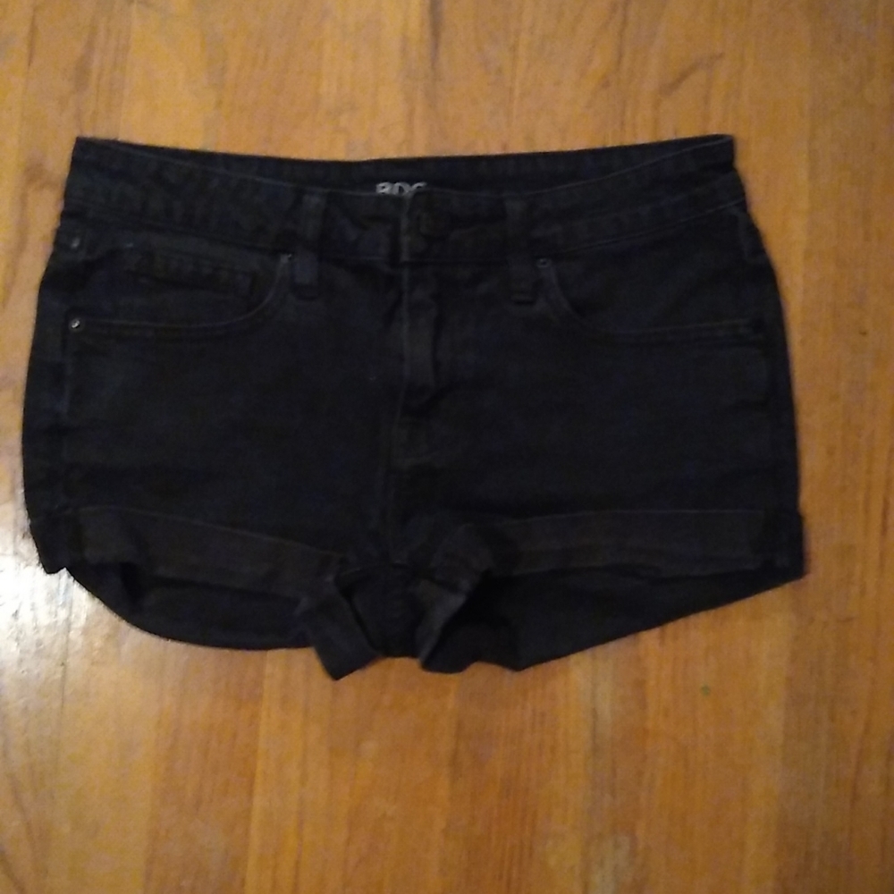 Bdg urban outfitters black denim shorts